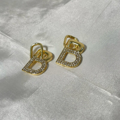 Bella diamond earrings