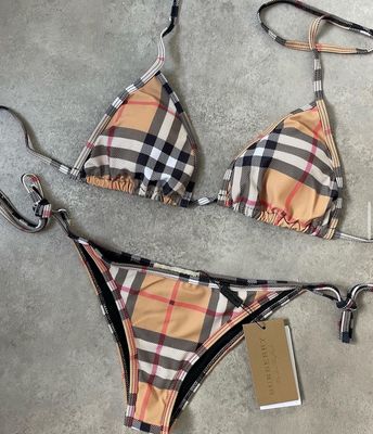 Bella tartan bikini set