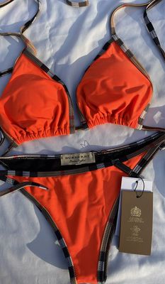Bella tartan bikini set
