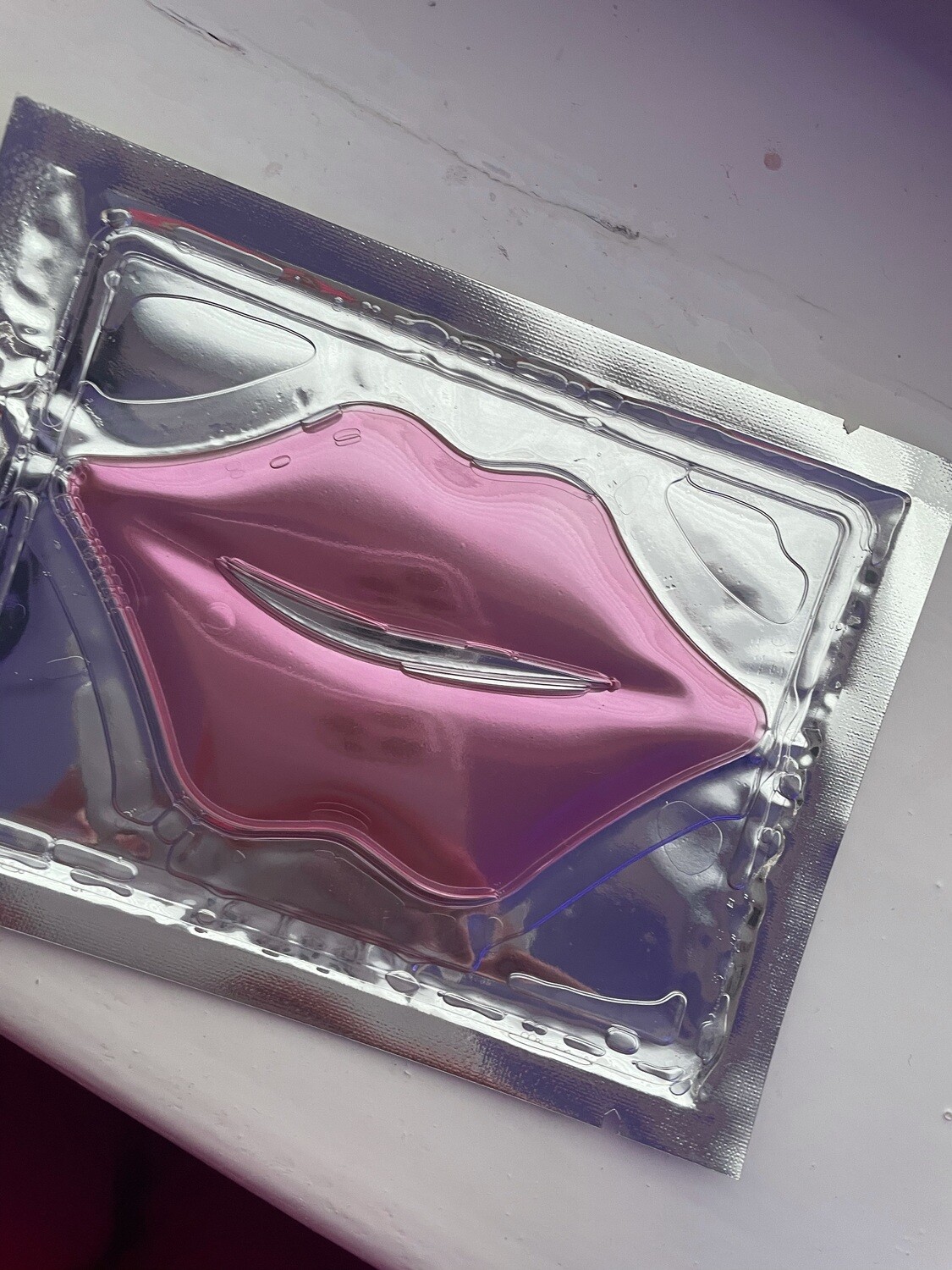 Pink Lip crystal collagen Mask