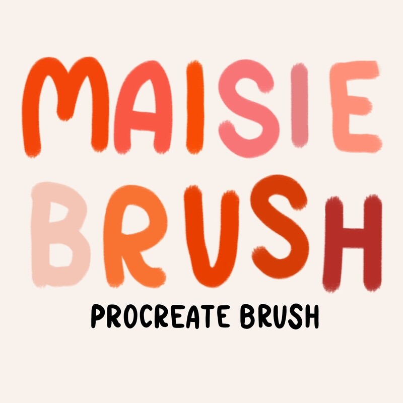 Maisie Procreate Brush
