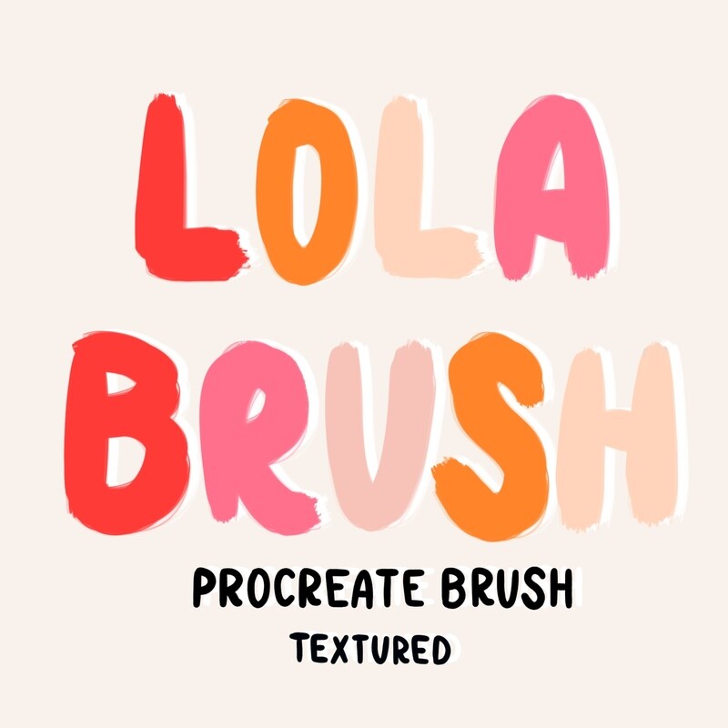 Lola Procreate Brush