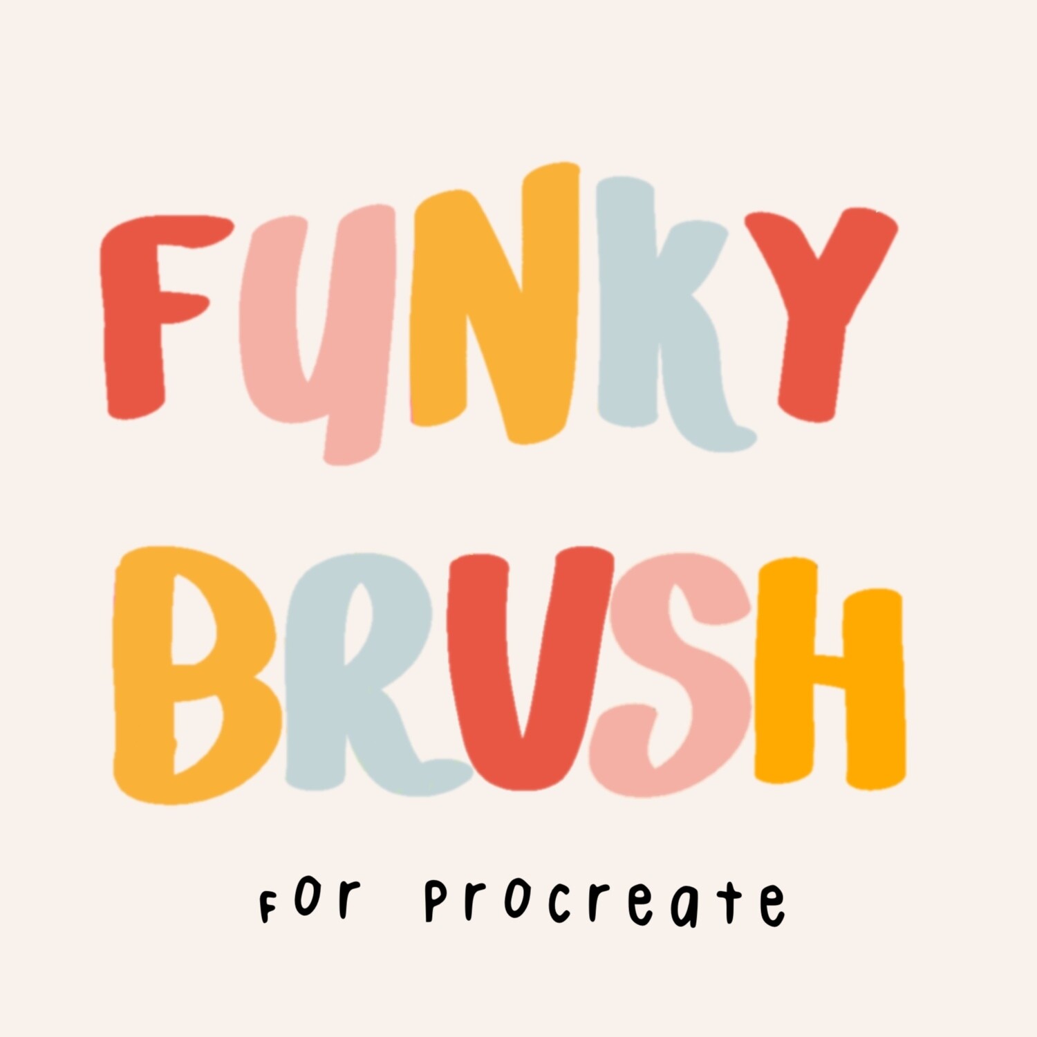 Funky Procreate Brush