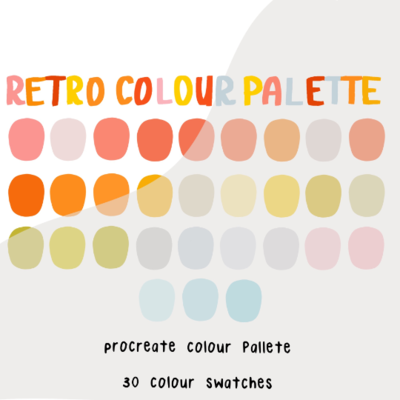 Retro Colour Palette