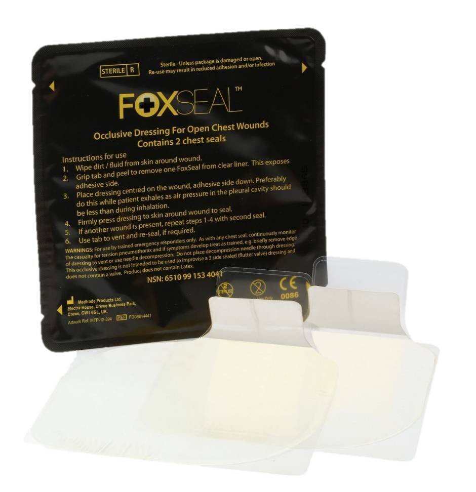 ​Foxseal Chest Seal Pack de 2