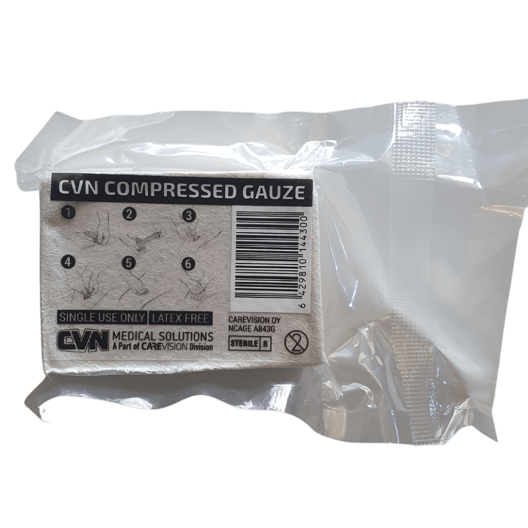Compressed Gauze CVN