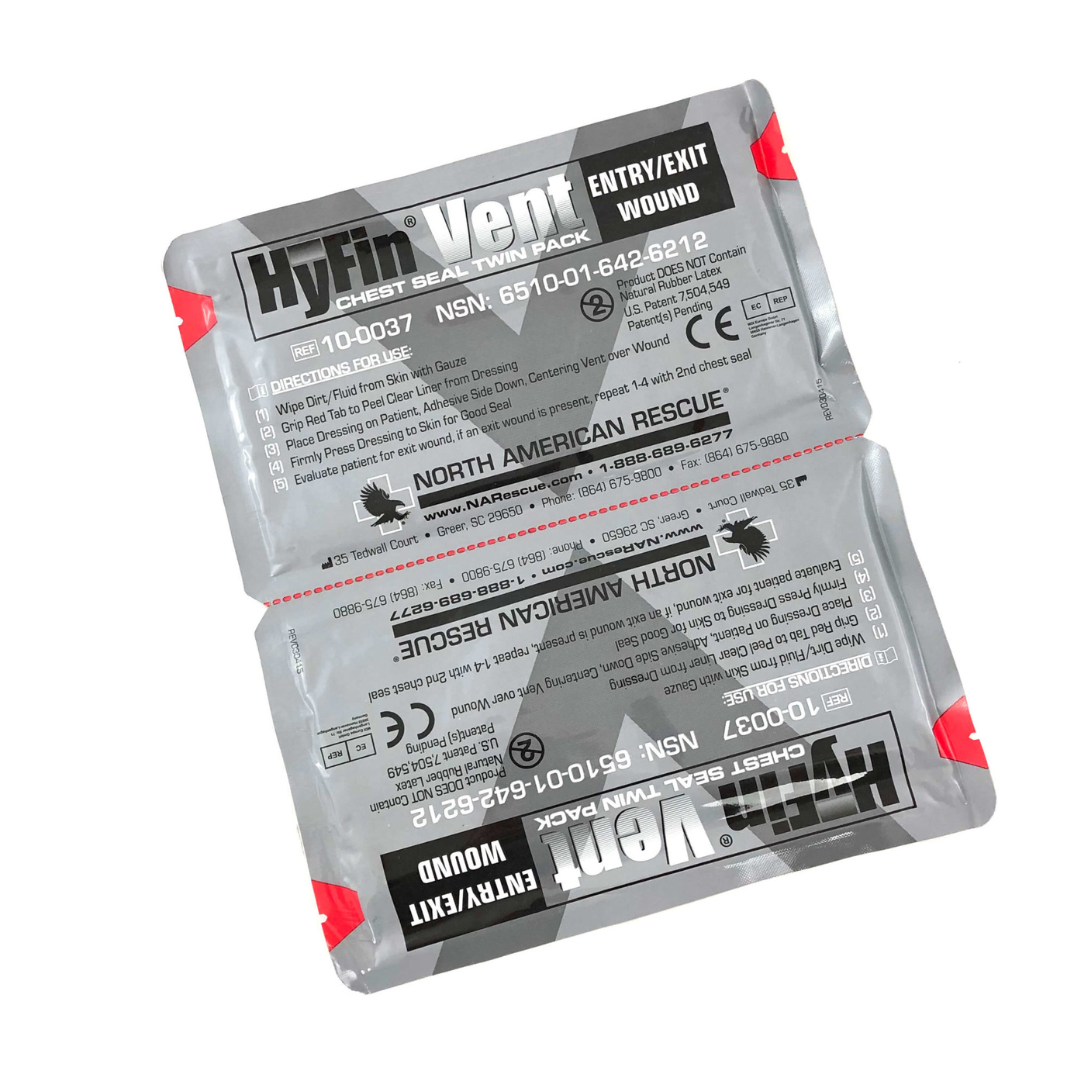 HyFin Vent Chest Seal - Twin Pack