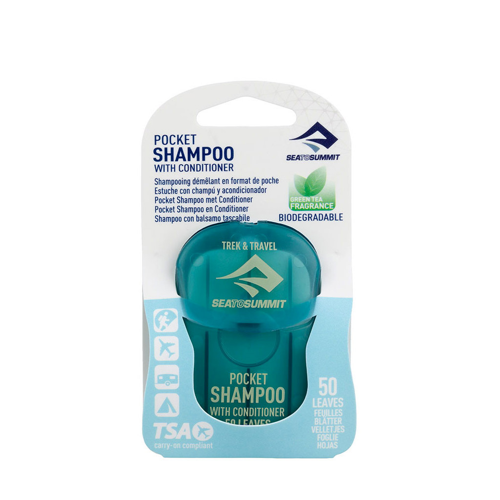 Le shampoing en feuilles Sea to Summit Pocket Shampoo