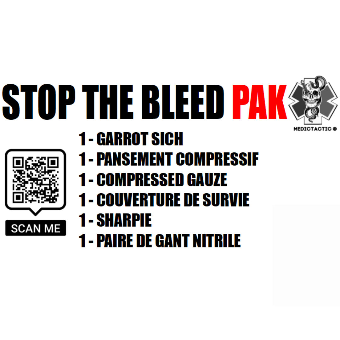 Stop the Bleed PAK