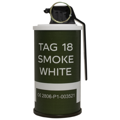 GRENADE À MAIN SMOKE WHITE TAG-18