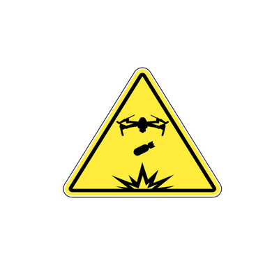 Sticker Drone Bombe