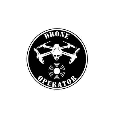 Sticker Drone OPERATOR