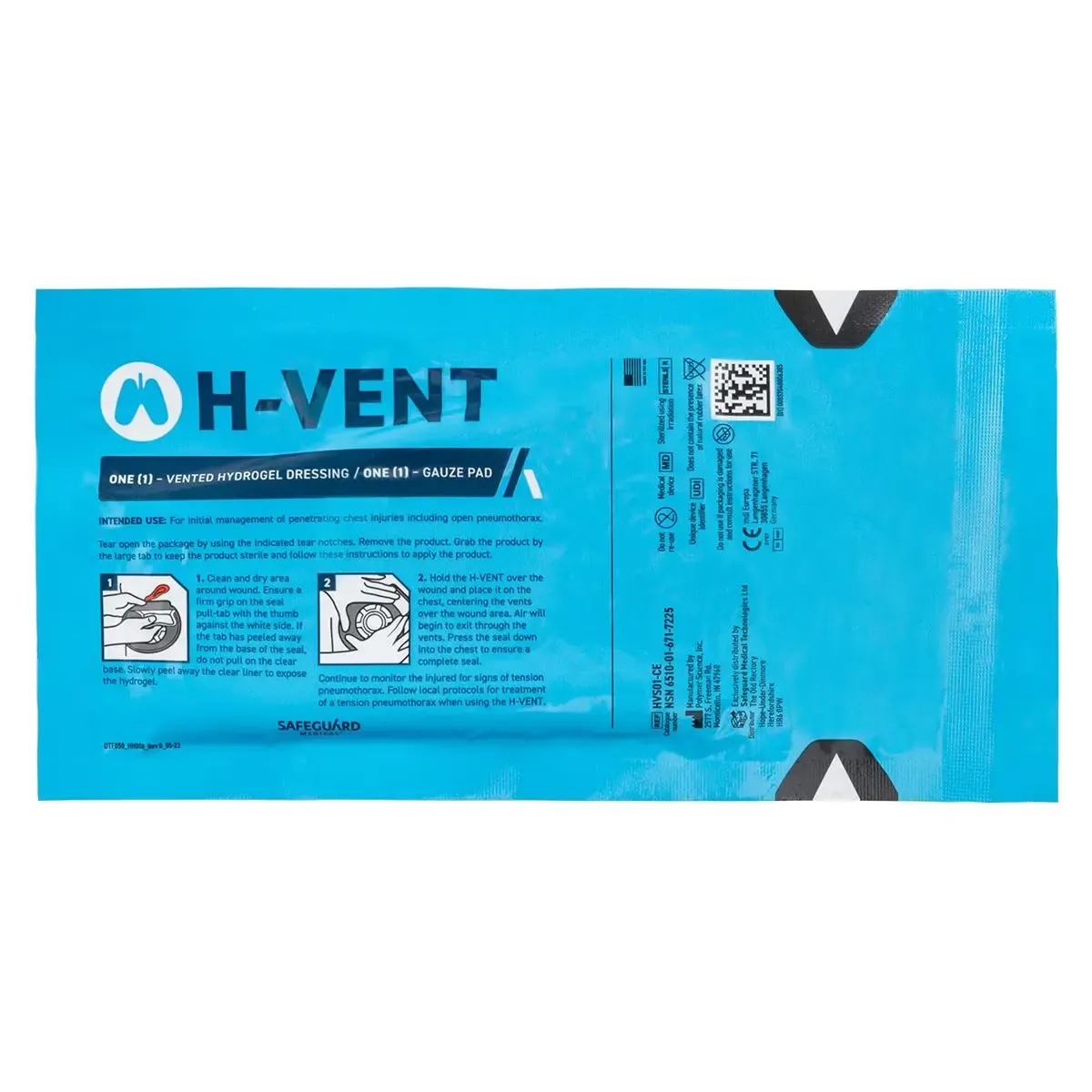 ​Pansement thoracique à ventilation laminaire H*VENT