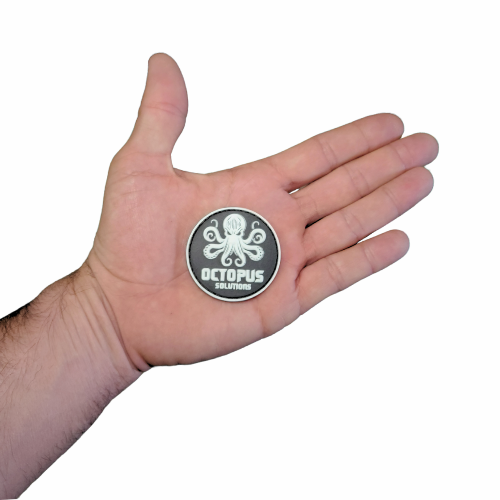 Patch PVC Octopus Solutions – 4,5 cm