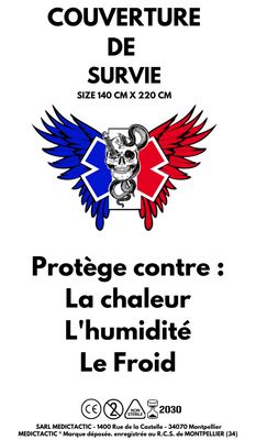 Couverture de survie / Rescue Blanket MTL