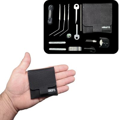​NEBULA KIT – Kit Tactique d’Évasion &amp; d’Ouverture Ultraléger (60 g)