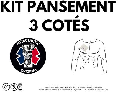 KIT PANSEMENT 3 COTES