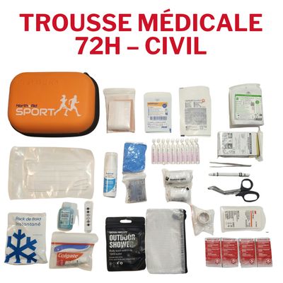Trousse Médicale 72h – Civil