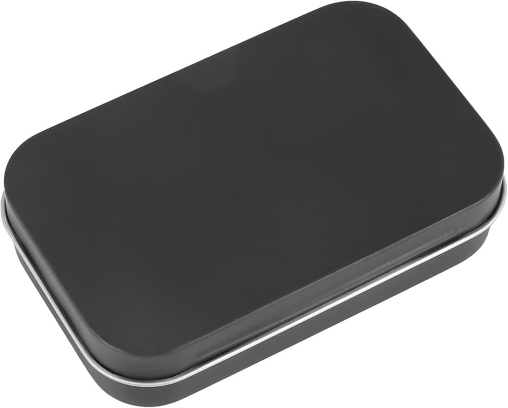 ​Boîte Métal Noire  – 90 mm x 55 mm x 25 mm