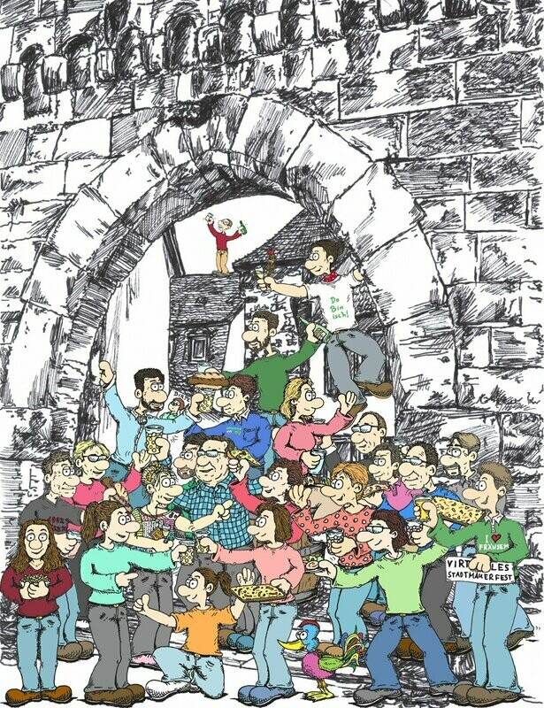 Virtuelles Stadtmauer Fest Freinsheim - Eisentor Virtuelles Stadtmauer Fest Freinsheim - Eisentor