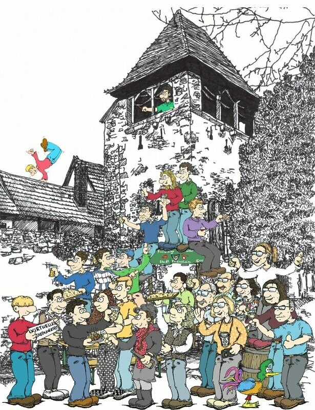Virtuelles Stadtmauerfest Freinsheim - Casinoturm Virtuelles Stadtmauerfest Freinsheim - Casinoturm