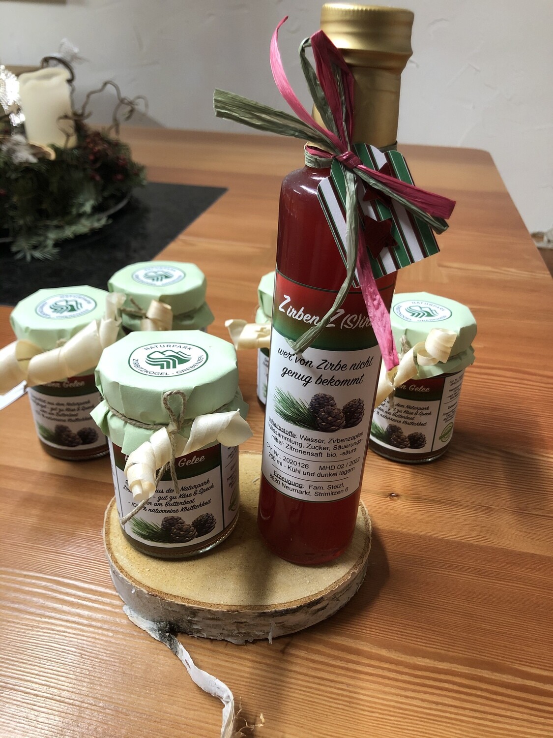 Set - Zirben Sirup & Gelee