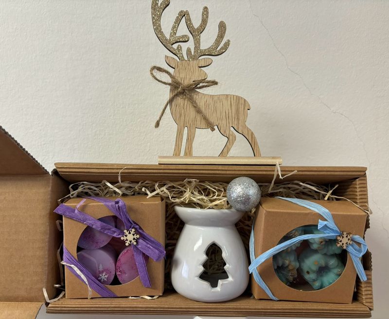 Duftbox mit Duftlampe