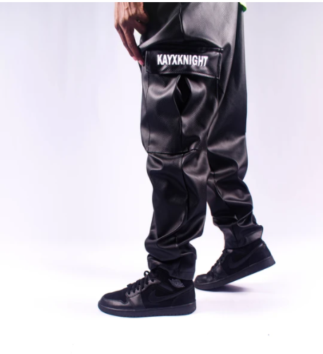 Pleather Cargos