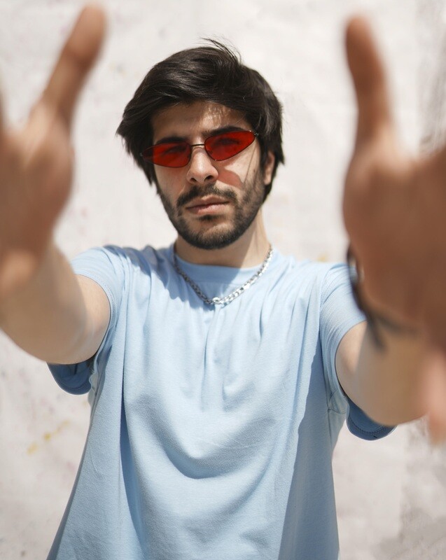 Plain Blue T-shirt