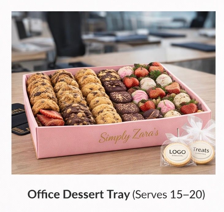Office Dessert Tray (Serves 15–20)