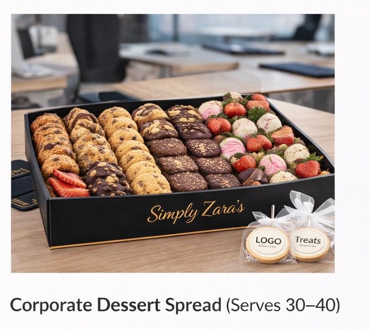 Corporate Dessert Spread (Serves 30–40)