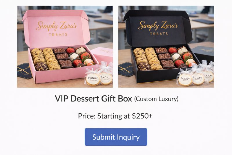 VIP Dessert Gift Box (Custom Luxury)