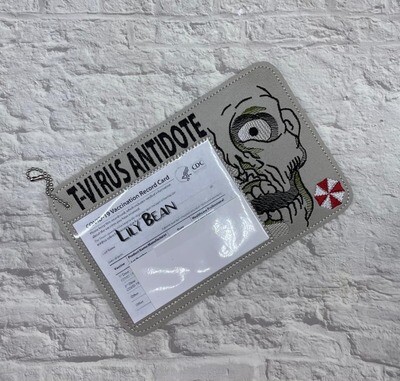 T Virus Zombie Vaccination Card Holder