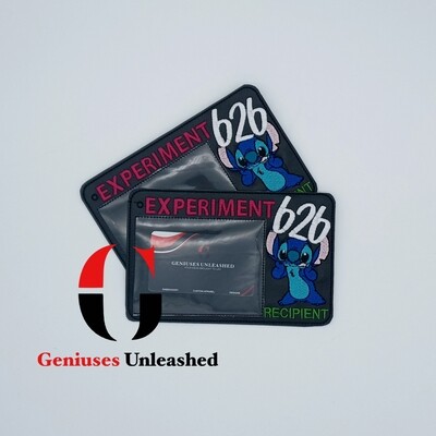 Experiment 626 Recipent Vaccination Card Holder