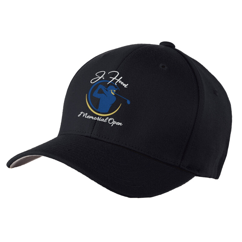 Flexfit Wooly Combed Cap with J. Hood Memorial Logo