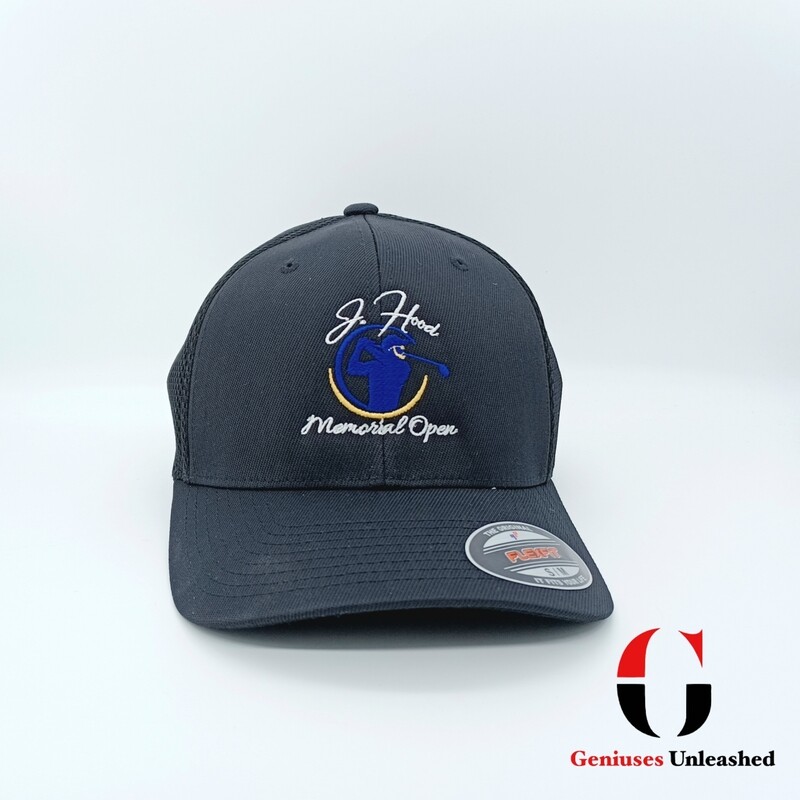 Flexfit Ultrafibre Mesh with J. Hood Memorial Logo