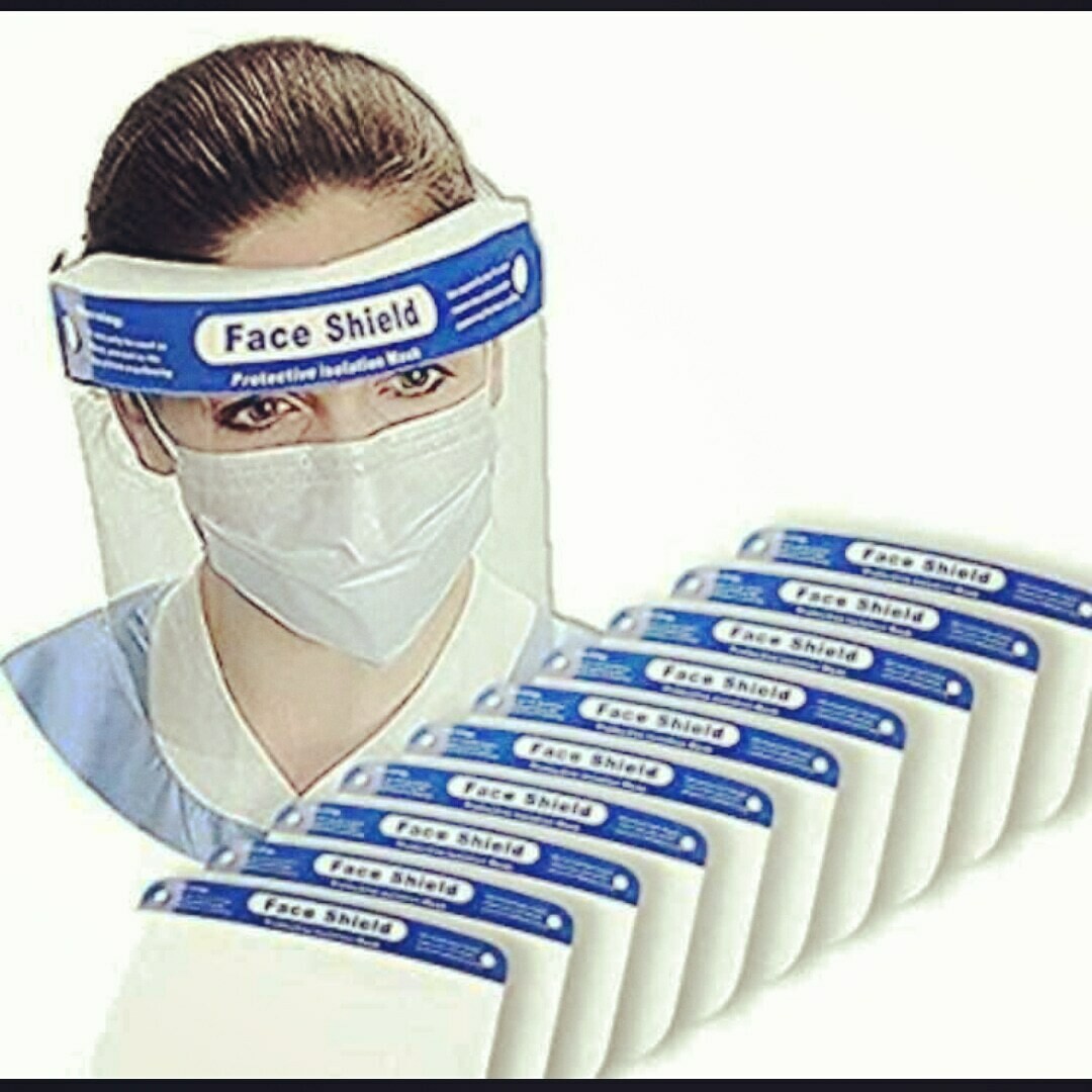 CARETA FACE SHIELD CAJA 12 UNIDADES