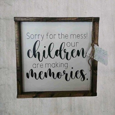 Children Memories Sign