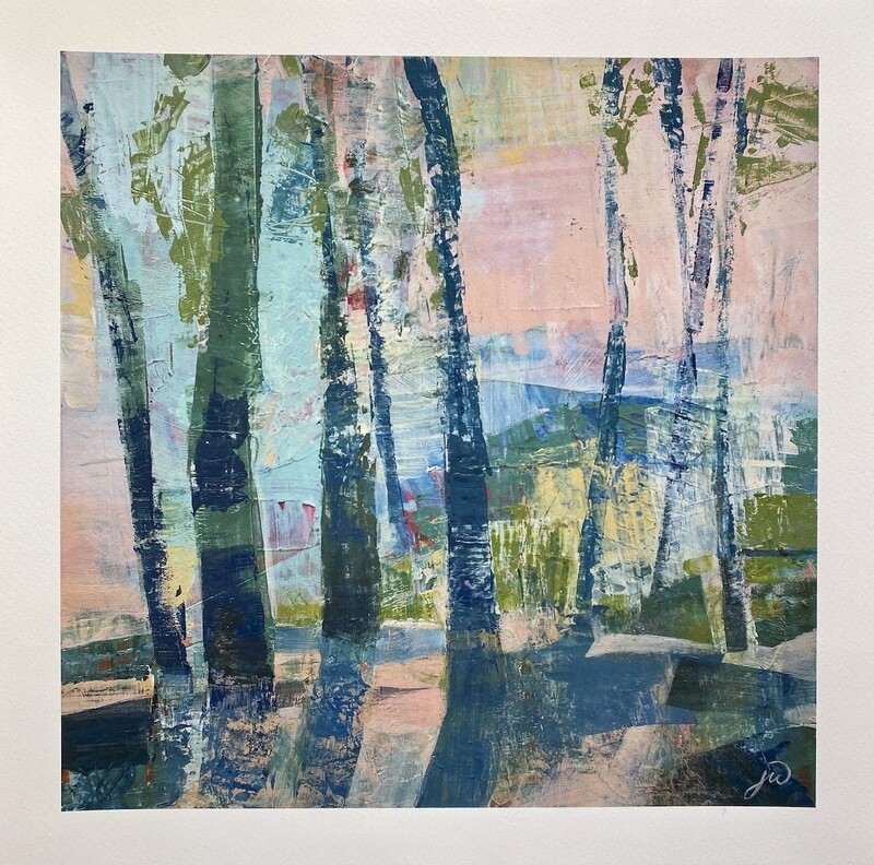 The Light Shines Through Print