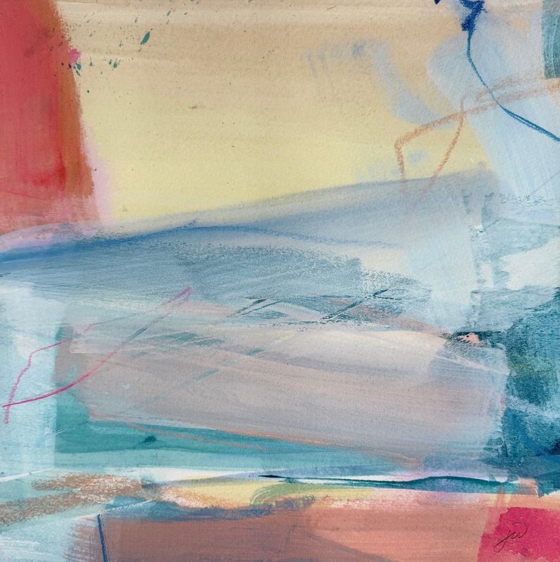 Sand and Skies Abstract Print