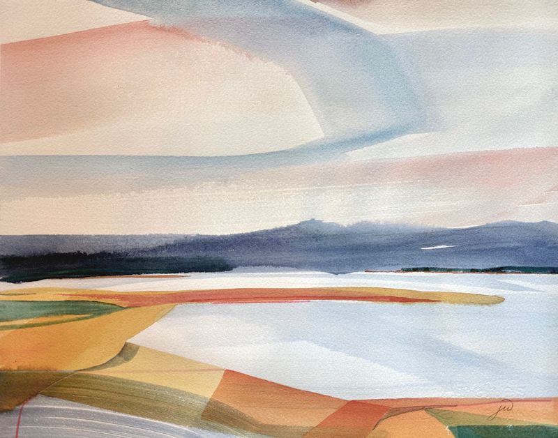 Cottonwood Beach Print