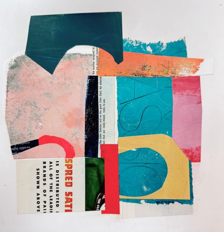 Spread Satin Collage