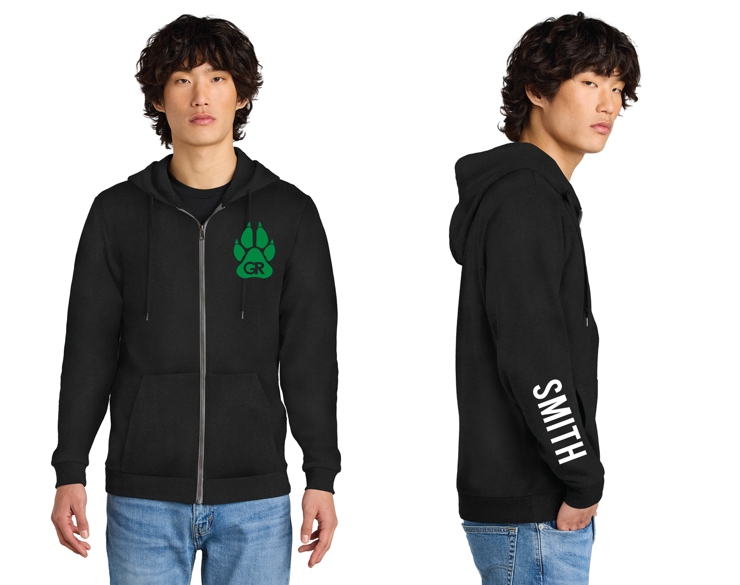 LMS Basketball Super Soft Adult Unisex Full-Zip Hoodie