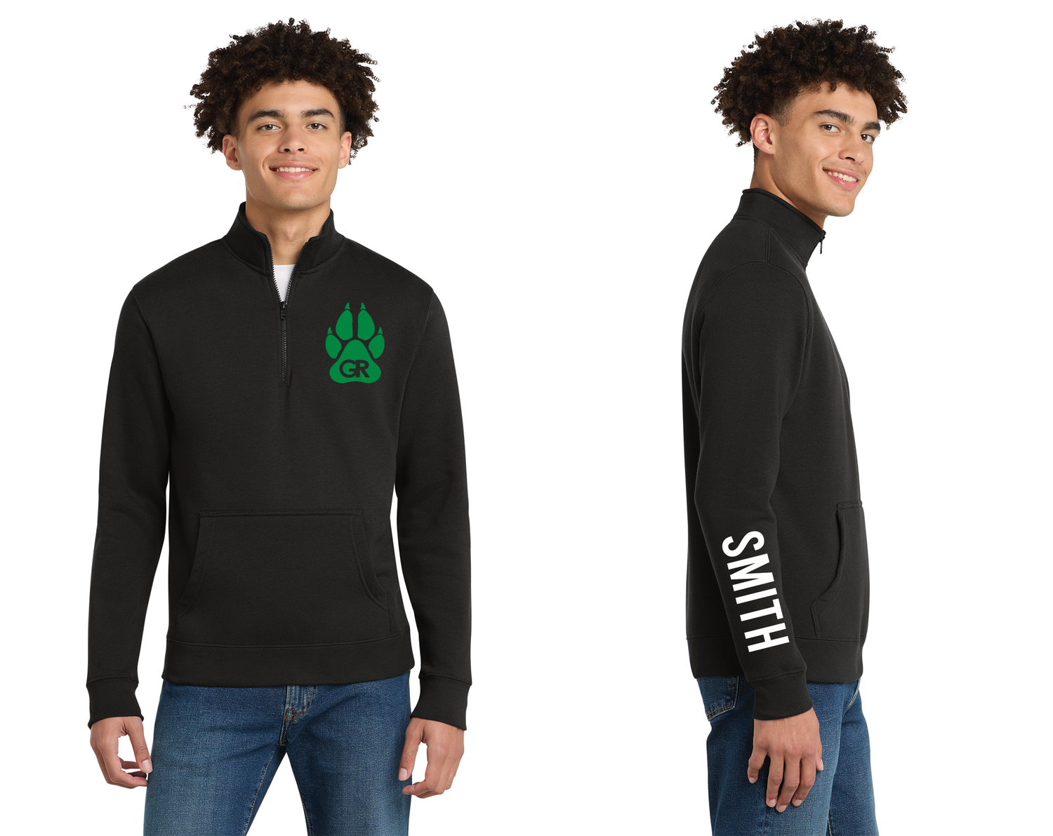 LMS Basketball V.I.T. 1/4 Zip Sweatshirt