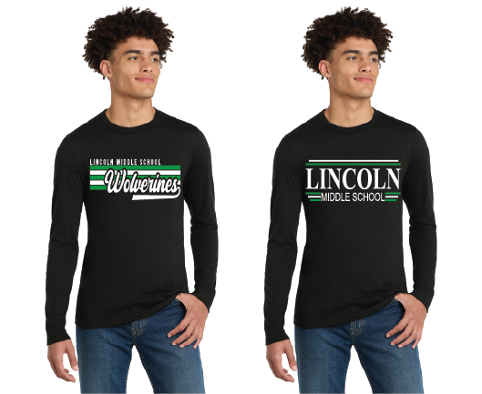 Lincoln Middle School Staff Long Sleeve T-Shirt