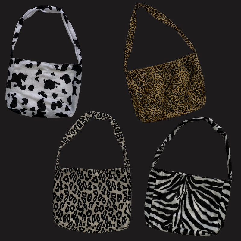 ANIMAL PRINT BAG LARGE
