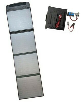 120W Folding Solar Blanket with Solar Regulator and Anderson Connectors AU STOCK