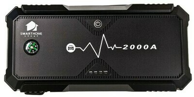 2000A Lithium Car Truck Jump Starter with USB-C Fast Charge Starts a 10L petrol or 8L diesel engine AU STOCK