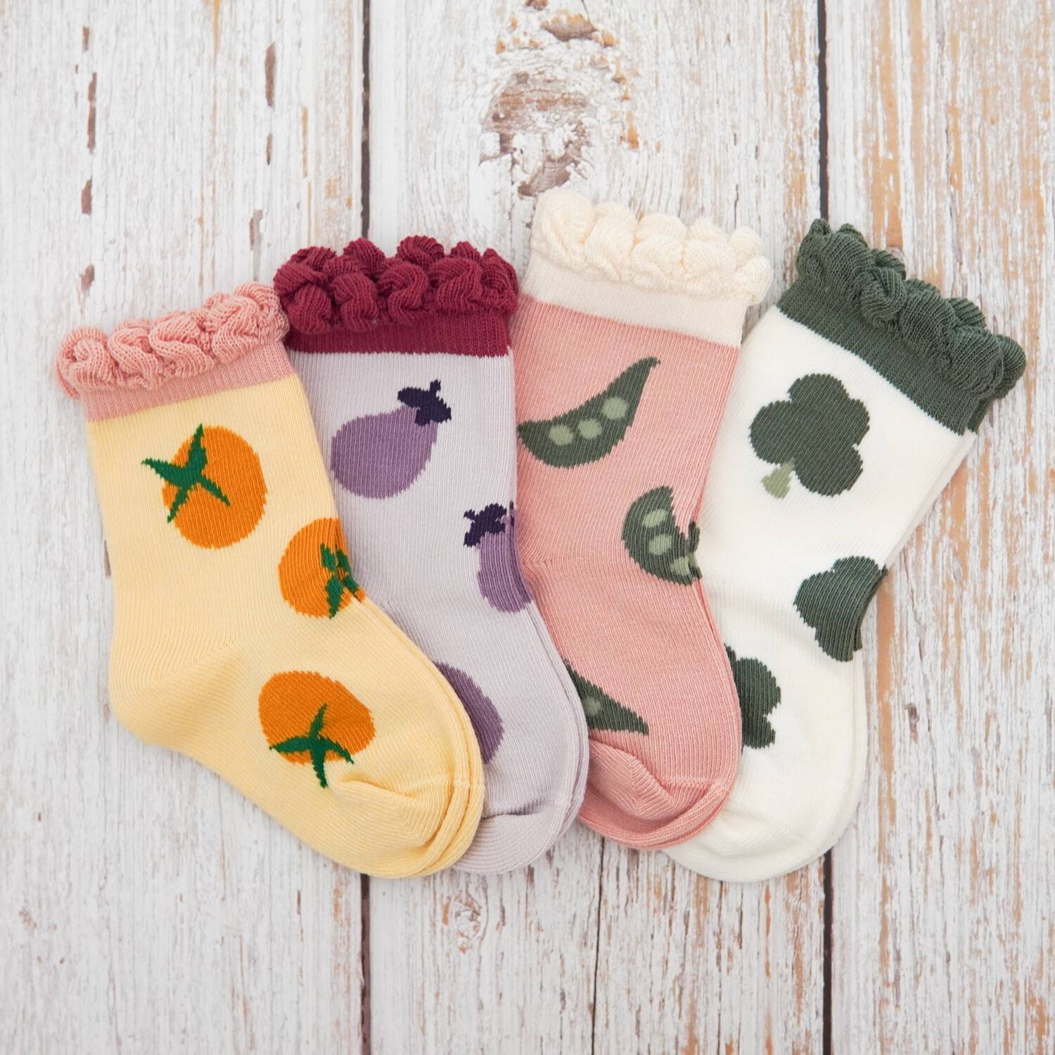 Vegetables Baby Socks