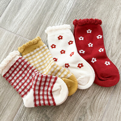 Retro Baby Socks